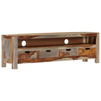 Thumbnail for TV-Schrank Massivholz 130 x 30 x 40 cm