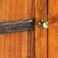 Thumbnail for TV-Schrank 119×30×40 cm Massivholz Akazie