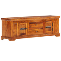 Thumbnail for TV-Schrank 119×30×40 cm Massivholz Akazie