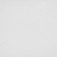 Thumbnail for Gartentisch Weiß 79 x 79 x 72 cm Kunststoff Rattan-Optik