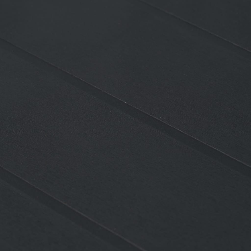 Gartentisch Anthrazit 79 x 79 x 72 cm Kunststoff Rattan-Optik