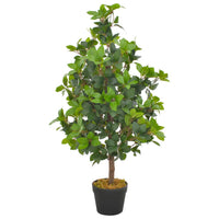 Thumbnail for Künstliche Pflanze Lorbeerbaum mit Topf Grün 90 cm
