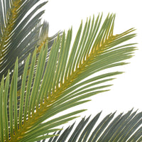 Thumbnail for Künstliche Pflanze Cycas-Palme mit Topf Grün 90 cm