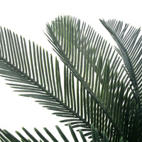 Thumbnail for Künstliche Pflanze Cycas-Palme mit Topf Grün 125 cm