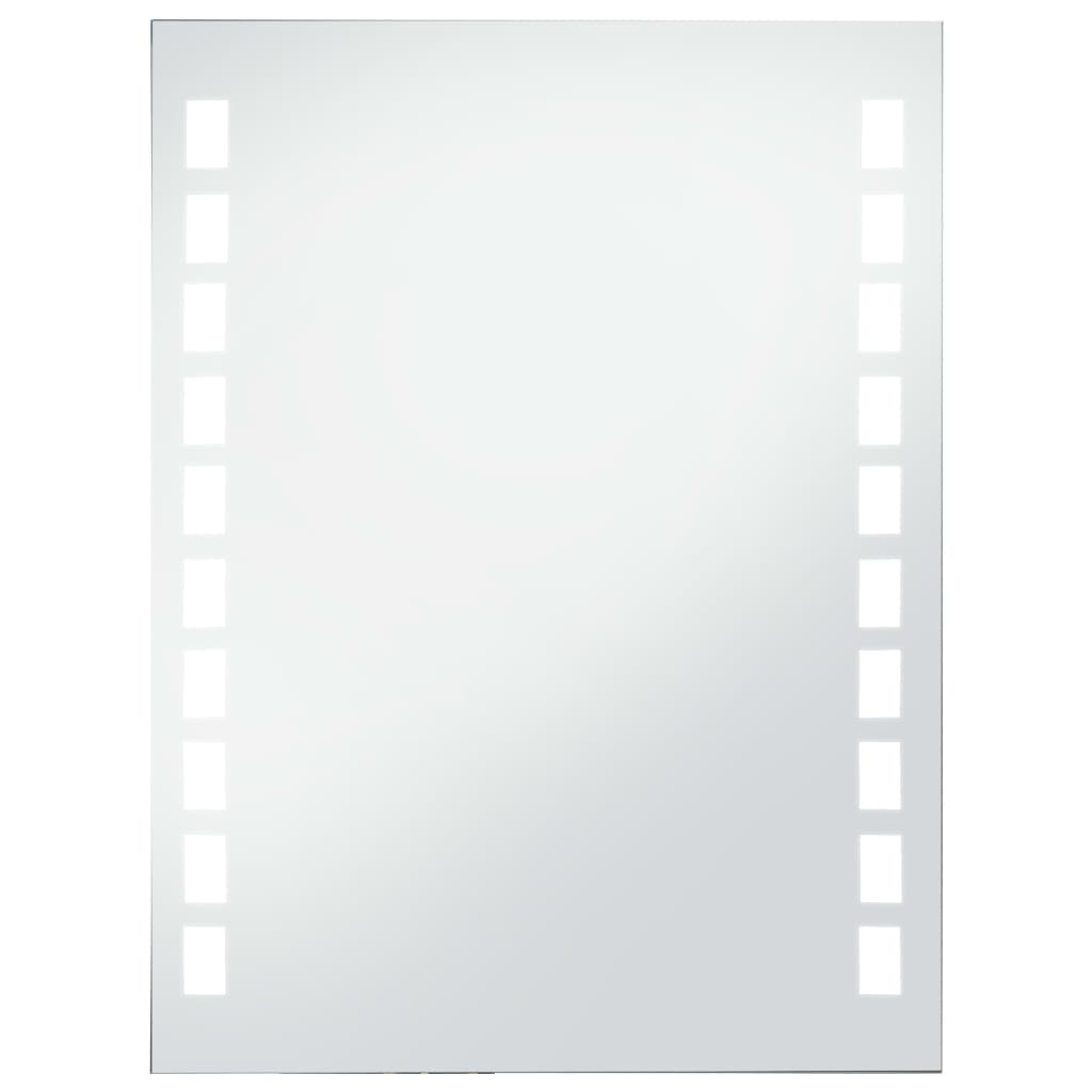 Badezimmer-Wandspiegel mit LED 60 x 80 cm