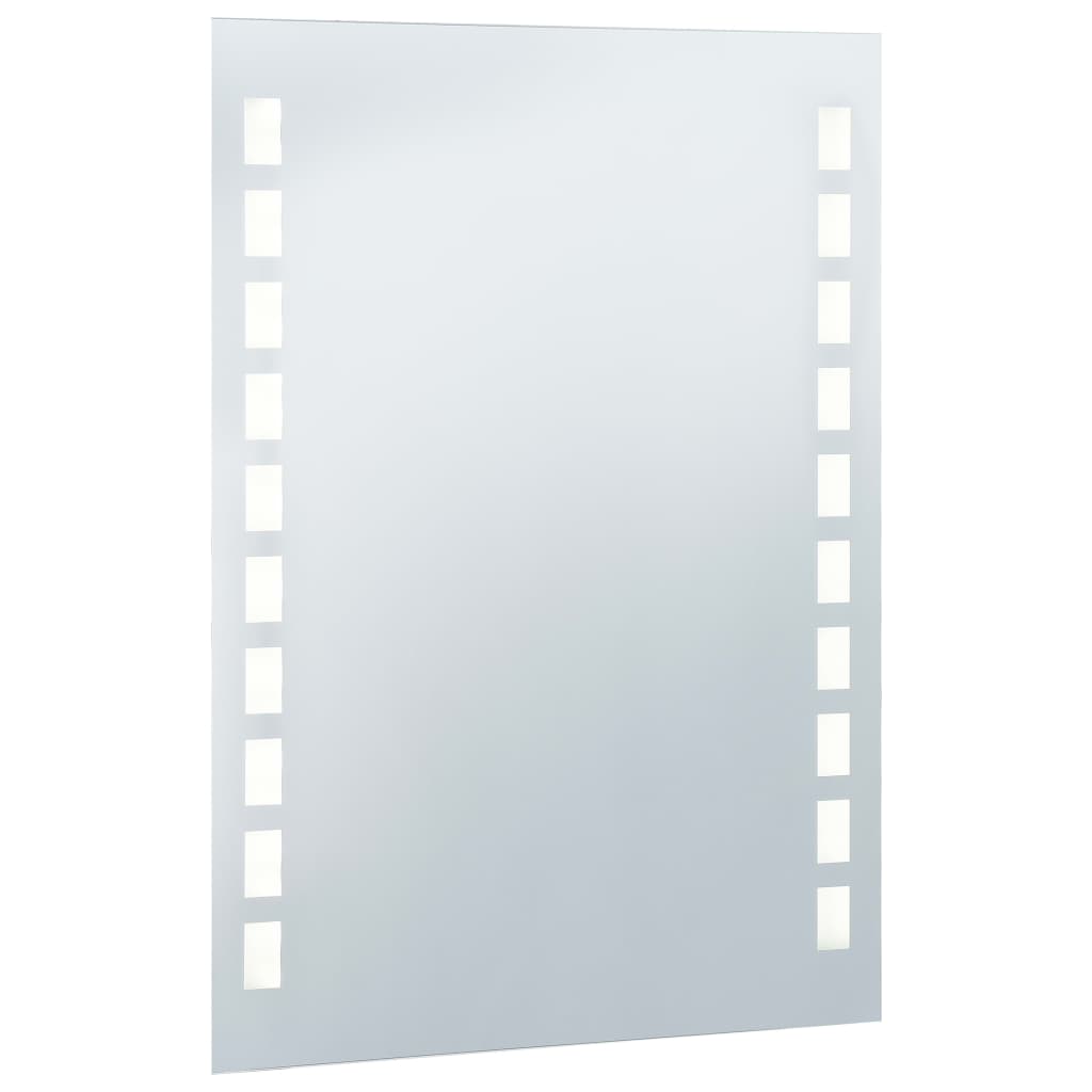Badezimmer-Wandspiegel mit LED 60 x 80 cm