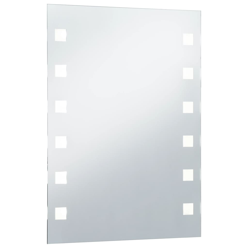 Badezimmer-Wandspiegel mit LED 60 x 80 cm