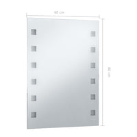 Thumbnail for Badezimmer-Wandspiegel mit LED 60 x 80 cm