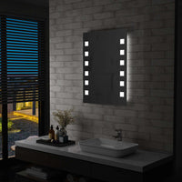 Thumbnail for Badezimmer-Wandspiegel mit LED 60 x 80 cm