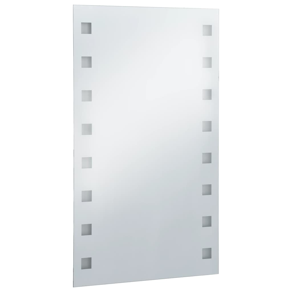 Badezimmer-Wandspiegel mit LED 60 x 100 cm