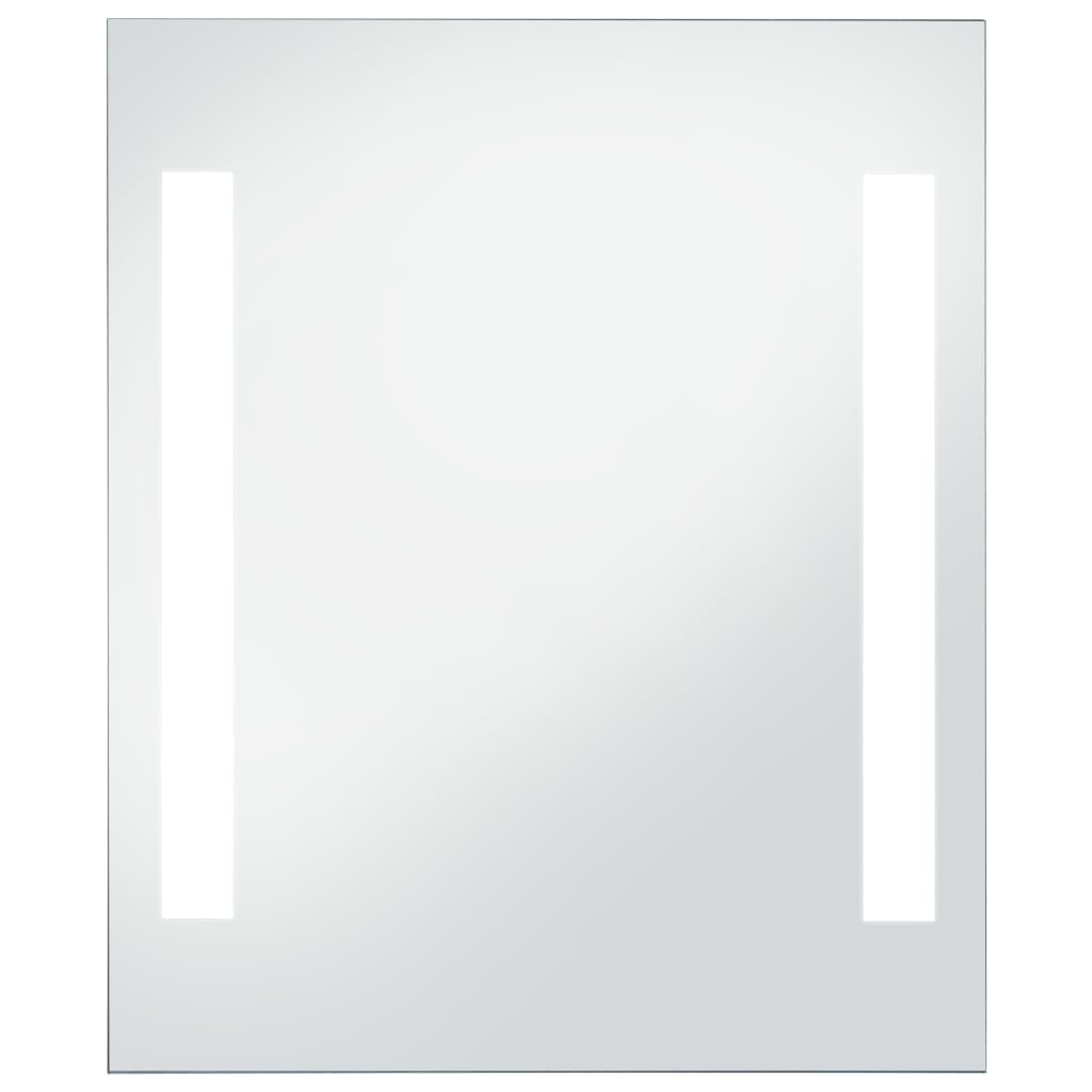 Badezimmer-Wandspiegel mit LED 50 x 60 cm