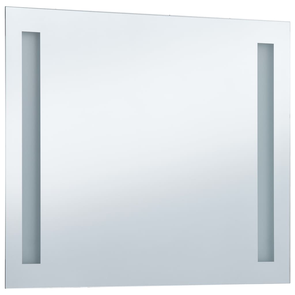 Badezimmer-Wandspiegel mit LED 80 x 60 cm