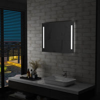 Thumbnail for Badezimmer-Wandspiegel mit LED 80 x 60 cm