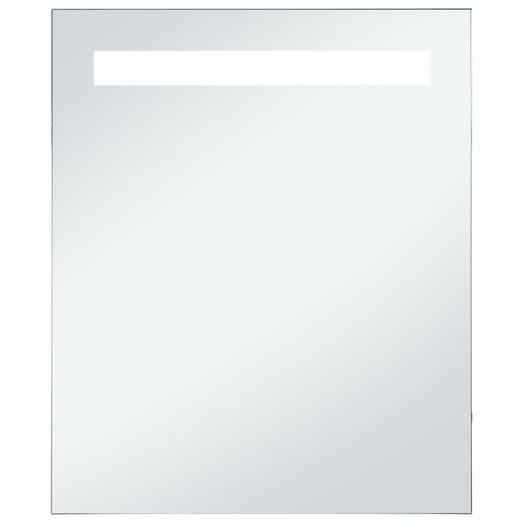 Badezimmer-Wandspiegel mit LED 50 x 60 cm