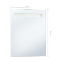 Thumbnail for Badezimmer-Wandspiegel mit LED 50 x 60 cm