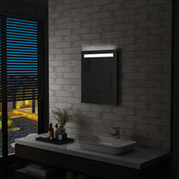 Thumbnail for Badezimmer-Wandspiegel mit LED 50 x 60 cm