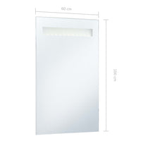 Thumbnail for Badezimmer-Wandspiegel mit LED 60 x 100 cm