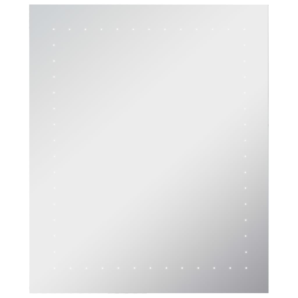 Badezimmer-Wandspiegel mit LED 50 x 60 cm