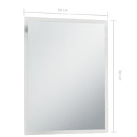 Thumbnail for Badezimmer-Wandspiegel mit LED 50 x 60 cm
