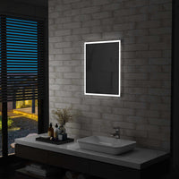 Thumbnail for Badezimmer-Wandspiegel mit LED 50 x 60 cm