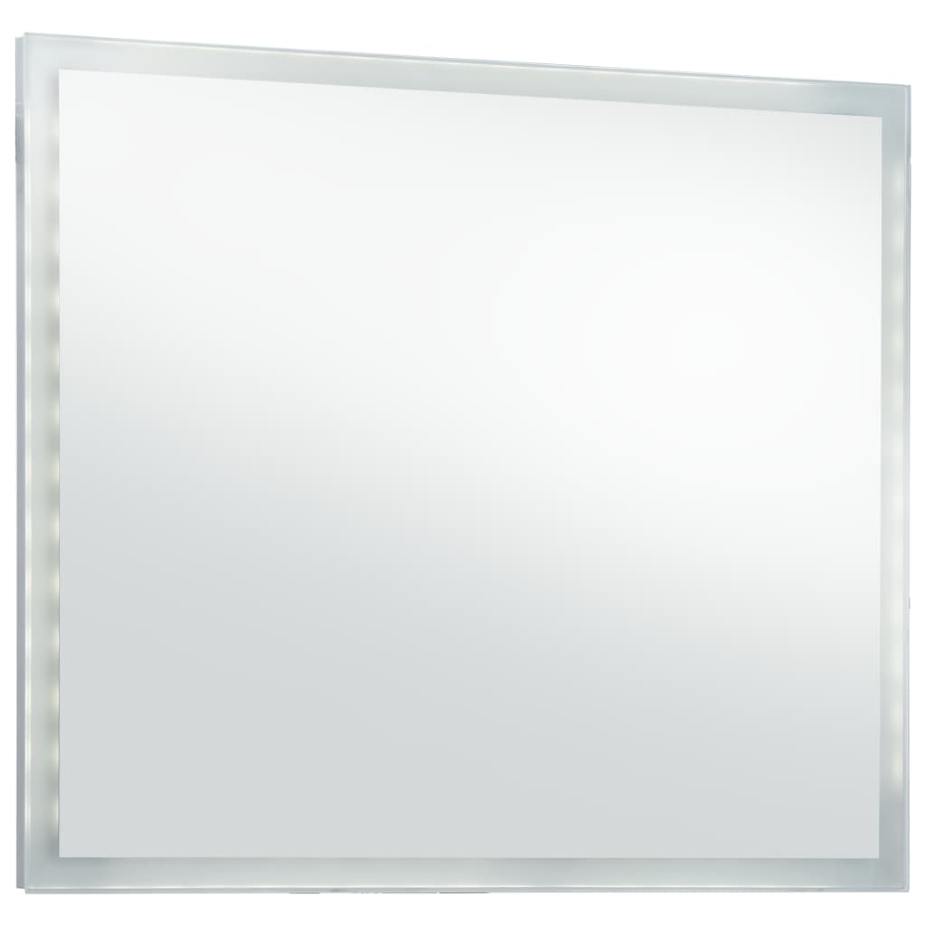 Badezimmer-Wandspiegel mit LED 60 x 50 cm