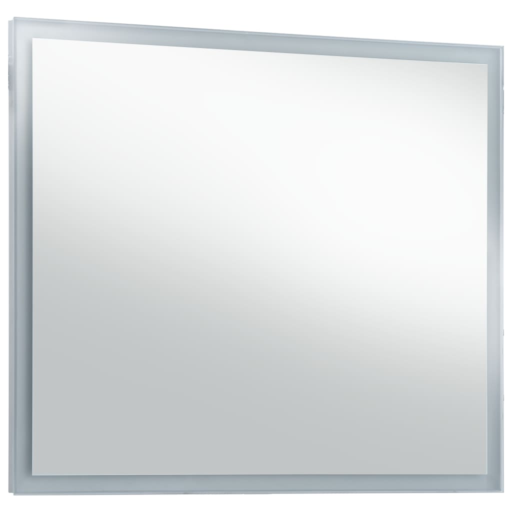 Badezimmer-Wandspiegel mit LED 80 x 60 cm