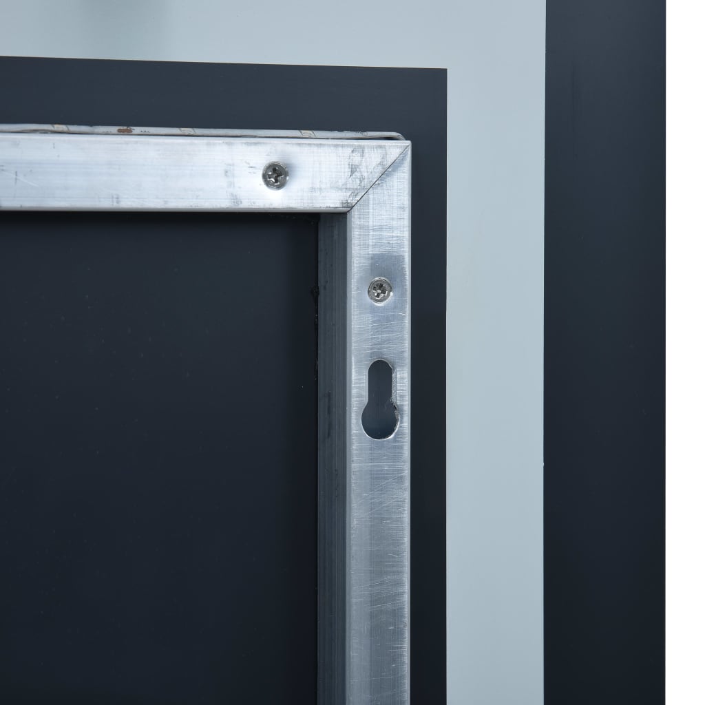 Badezimmerspiegel mit LED und Touch-Sensor 50 x 60 cm