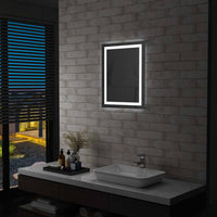 Thumbnail for Badezimmerspiegel mit LED und Touch-Sensor 50 x 60 cm