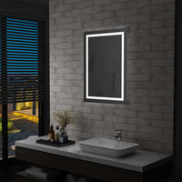 Thumbnail for Badezimmerspiegel mit LED und Touch-Sensor 60 x 80 cm