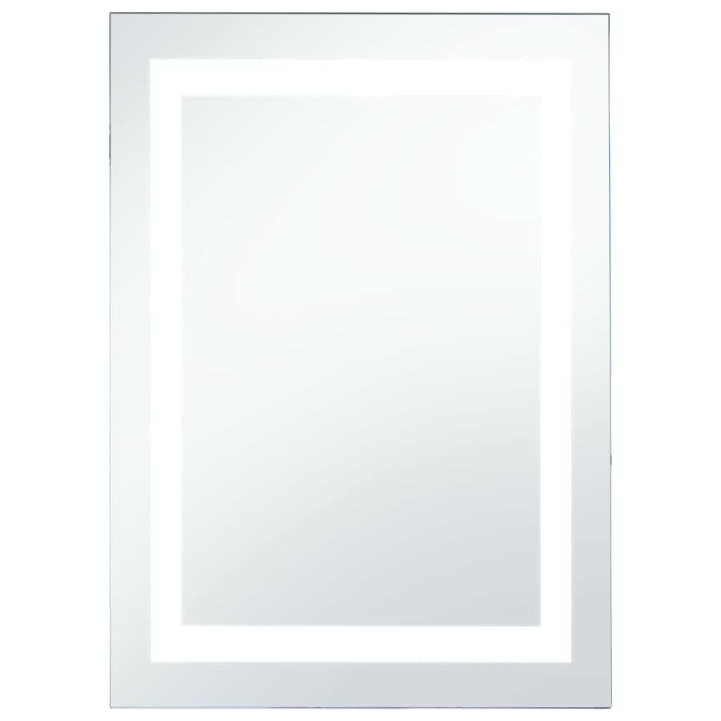 Badezimmerspiegel mit LED und Touch-Sensor 60 x 100 cm
