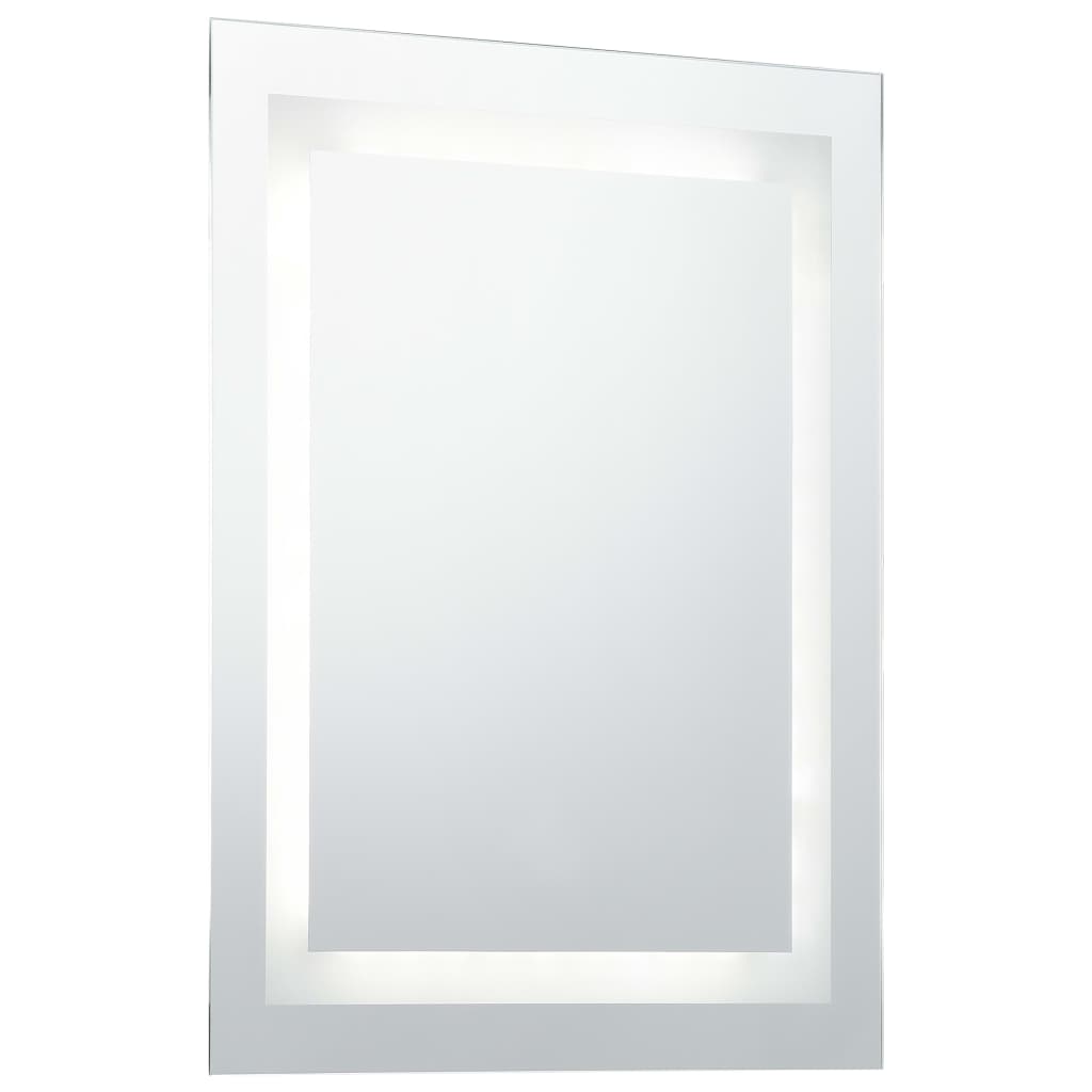 Badezimmerspiegel mit LED und Touch-Sensor 60 x 100 cm