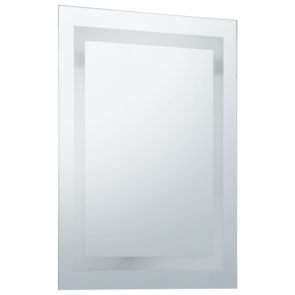 Badezimmerspiegel mit LED und Touch-Sensor 60 x 100 cm