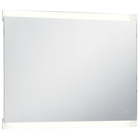 Thumbnail for Badezimmer-Wandspiegel mit LED und Touch-Sensor 80 x 60 cm