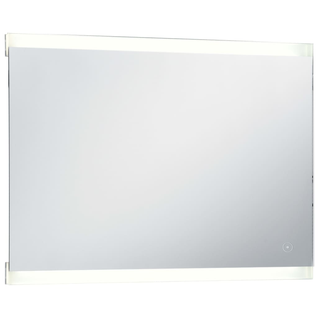 Badezimmer-Wandspiegel mit LED und Touch-Sensor 100 x 60 cm