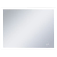 Thumbnail for Badezimmer-Wandspiegel mit LED und Touch-Sensor 80 x 60 cm