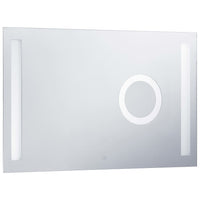 Thumbnail for Badezimmer-Wandspiegel mit LED und Touch-Sensor 100 x 60 cm