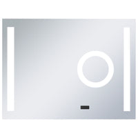 Thumbnail for Badezimmer-Wandspiegel mit LED und Touch-Sensor 80×60 cm