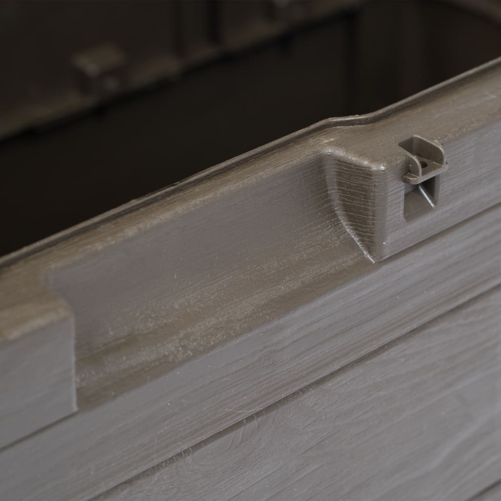 Garten-Aufbewahrungsbox 280 L Braun