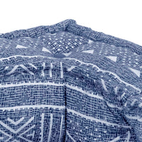 Thumbnail for Modularer Pouf Indigo Stoff