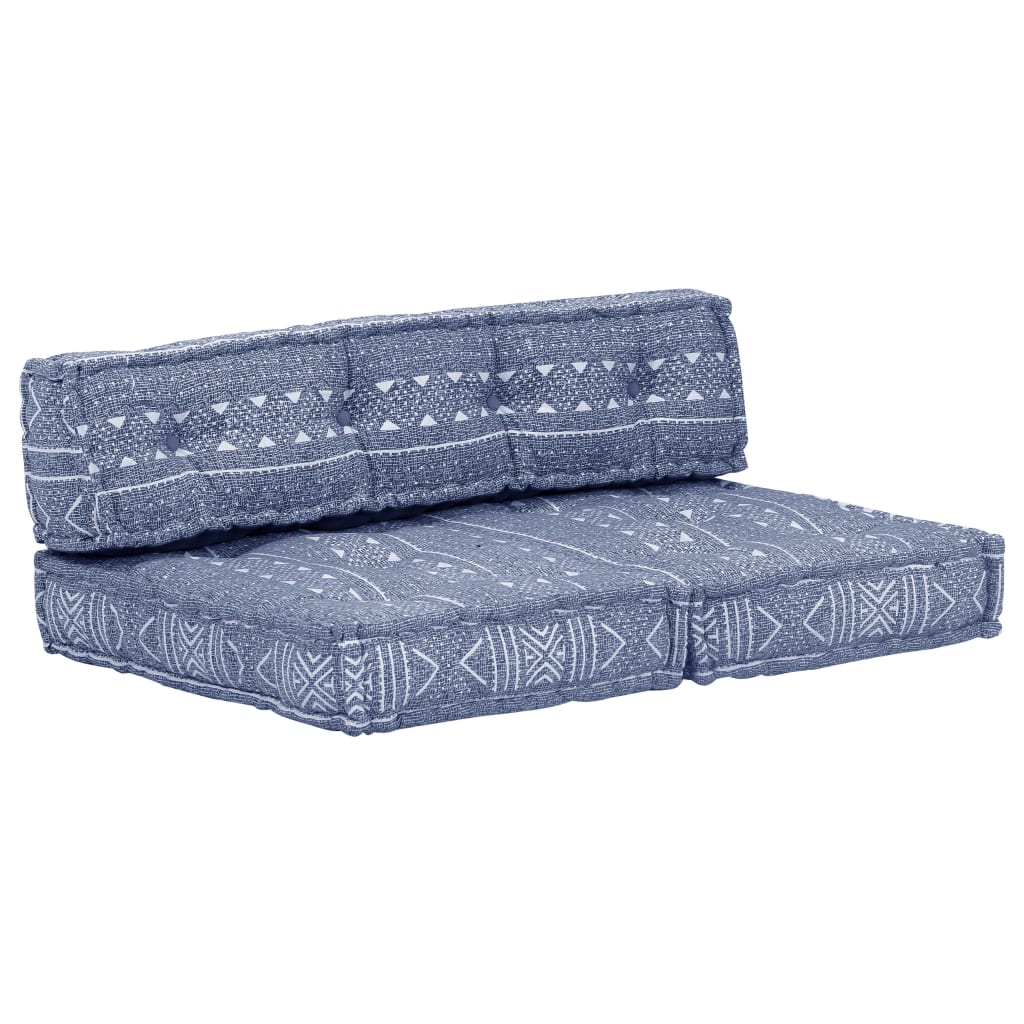 Pouf Indigo Stoff