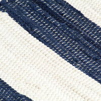 Thumbnail for Tischsets 4 Stk. Chindi Gestreift Blau und Weiß 30 x 45 cm