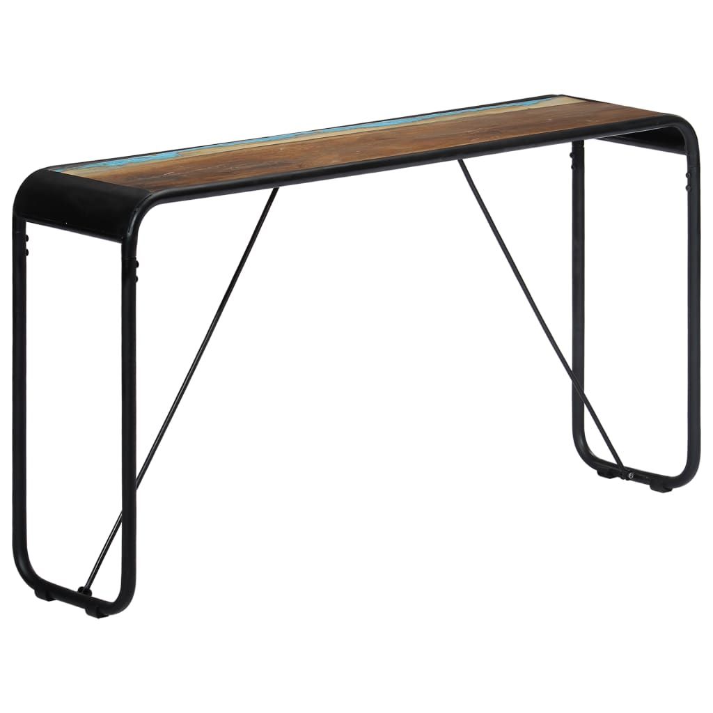 Konsolentisch 140x35x76 cm Altholz Massiv