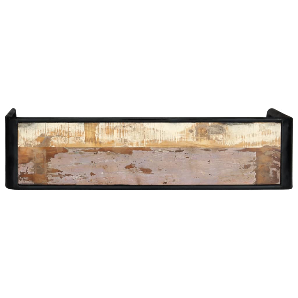 Konsolentisch 140x35x76 cm Altholz Massiv