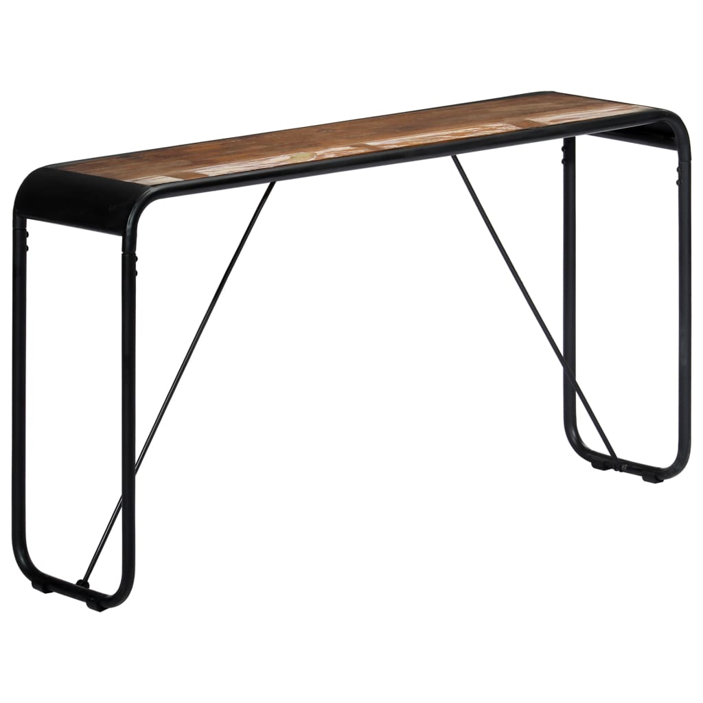 Konsolentisch 140x35x76 cm Altholz Massiv