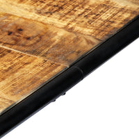 Thumbnail for Esstisch 180 x 90 x 76 cm Raues Mango-Massivholz