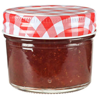 Thumbnail for Marmeladengläser mit Weißen/Roten Deckeln 24 Stk. 110 ml