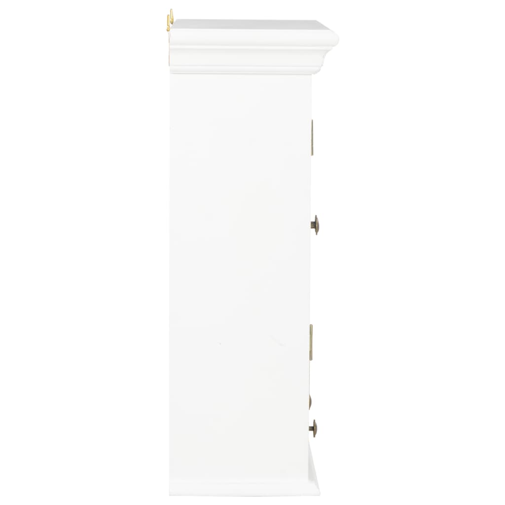 Wandschrank Weiß 49 x 22 x 59 cm Massivholz