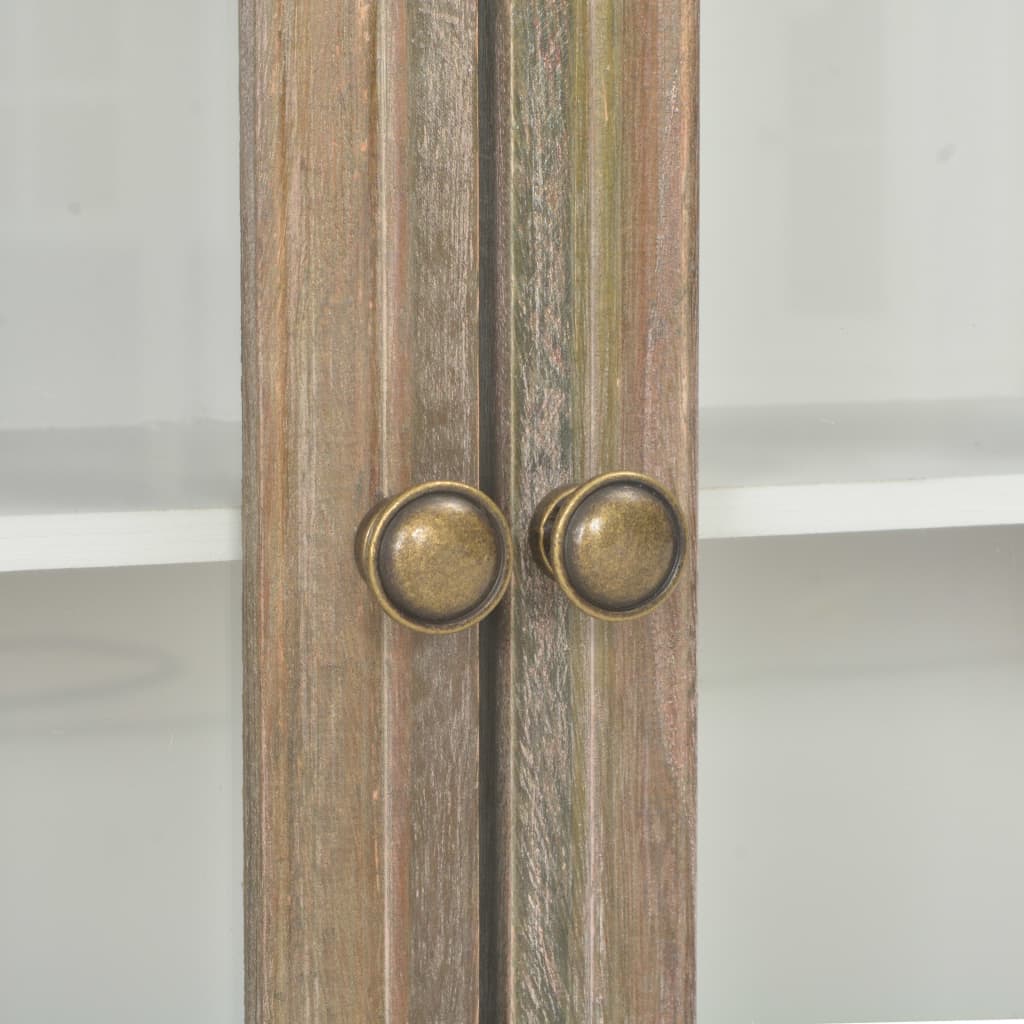 Wandschrank Weiß 49 x 22 x 59 cm Massivholz