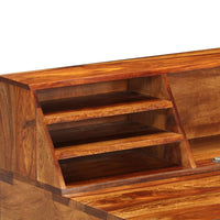 Thumbnail for Schreibtisch 110 x 50 x 94 cm Massivholz und Stahl