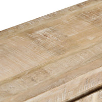 Thumbnail for TV-Schrank 110x35x46 cm Massivholz Mango